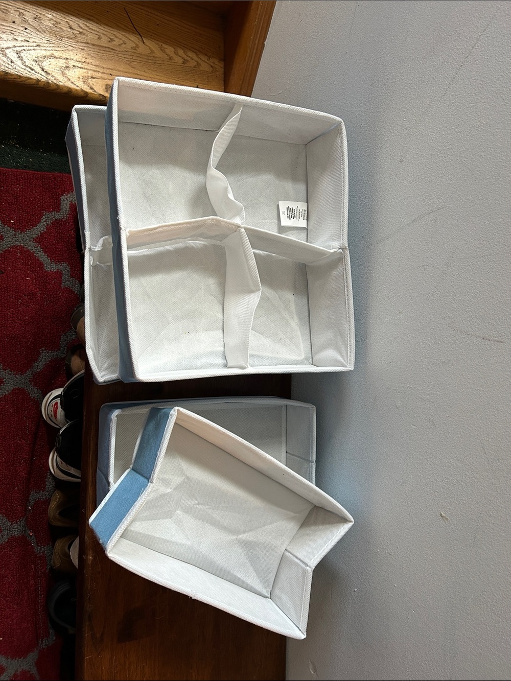 Set of 4 drawer organizers